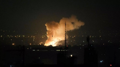 İsrail'e ait SİHA'lar, Şam kırsalına 3 hava saldırısı düzenledi