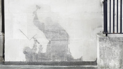 Banksy’nin Londra'daki eseri 'silindi': Sosyal medya eserin yeni halini konuşuyor