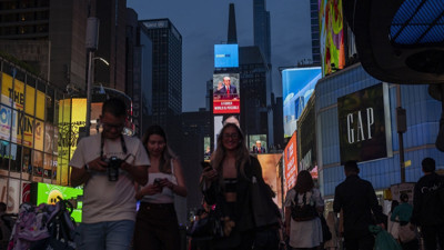 Cumhurbaşkanı Erdoğan’ın mesajı New York sokaklarında