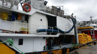 Hamsi avı denize için açıldılar, 300 kg patlayıcı ile dolu insansız deniz aracı ile döndüler