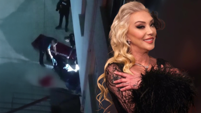 Güllü'nün düşmesinin ardından çekilen görüntüler ortaya çıktı