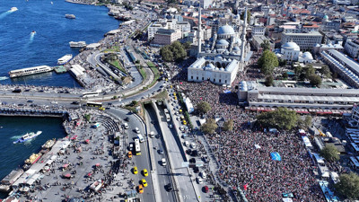 Türkiye’den Gazze’ye destek: Binler meydanlarda