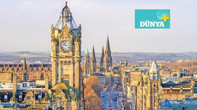 Bir kale üzerinde doğan şehir: Edinburgh