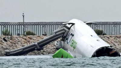 Hong Kong’da Türk kargo uçağı denize çakıldı: 2 kişi hayatını kaybetti