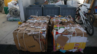 Üniversite atıklardan 1,5 milyon lira kazandı