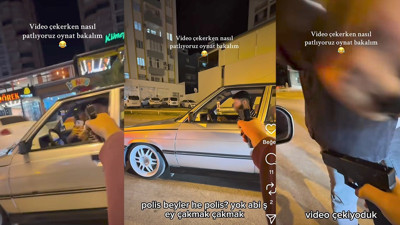 “Adana’da sıradan bir gün” şakası tehlikeli bitti: Oyuncak silahla polise yakalandılar