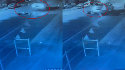 Uzman Çavuş Kemal Ekri’nin vurulma anı güvenlik kamerasında