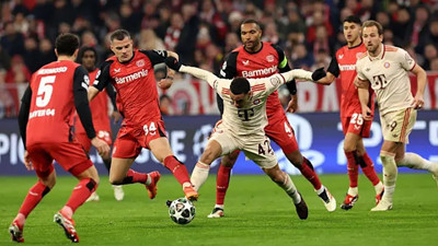 Bundesliga'da Bayern Münih, Bayer Leverkusen'i 3-0 yendi