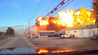 ABD'de 12 kişinin hayatını kaybettiği uçak kazasından yeni görüntüler