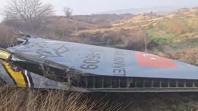 Gürcistan düşen askeri uçağın enkazındaki çalışmaların tamamlandığını duyurdu