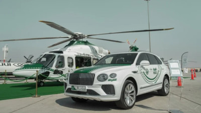 Dubai Polisi lüks filosuna Bentley Bentayga Azure ekledi