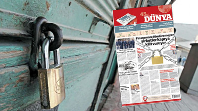 Finansmanı döndüremeyen şirketler kapıya kilit vuruyor