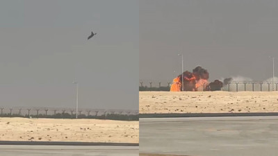 Savaş uçağı gösteri esnasında çakıldı: Pilot hayatını kaybetti