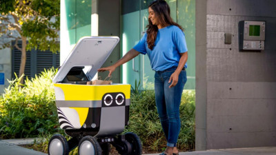Uber Eats robotlarla teslimata geçiyor