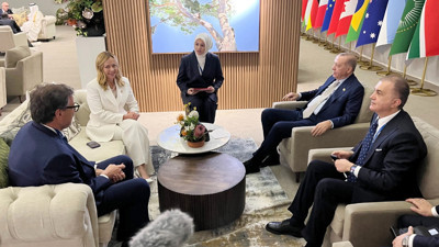 İtalya Başbakanlığı'ndan, Meloni-Erdoğan görüşmesine ilişkin açıklama