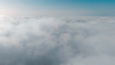 43 ilin geçiş güzergahında "sis denizi"