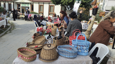 Hatay’da depremden etkilenen kadın girişimciler festivalde üretimlerini satışa çıkardı