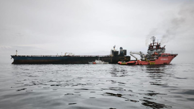 Ulaştırma ve Altyapı Bakanlığı açıkladı! KAIROS gemisindeki yangın söndürüldü