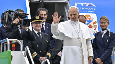 Vatikan Devlet Başkanı Papa 14. Leo Türkiye'den ayrıldı