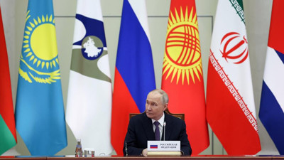 Putin: Avrasya Ekonomik Birliği bağımsız bir g&uuml;&ccedil; merkezi haline geldi