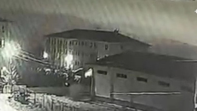 Libya Genelkurmay Başkanını taşıyan u&ccedil;ağın d&uuml;şme anı