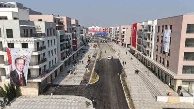 Depremin yıktığı Antakya kent merkezi yeniden kuruldu