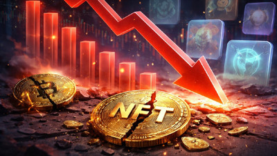 Satışlar yüzde 27 düştü, Bitcoin NFT’leri çakıldı