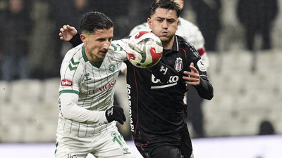 Beşiktaş Konyaspor'ı 2-1 mağlup etti