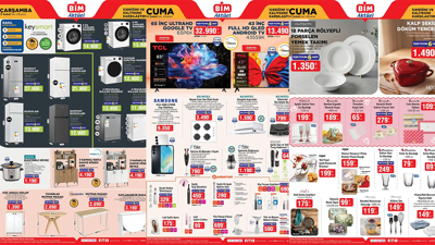 BİM 10-13 ŞUBAT 2026 AKTÜEL KATALOĞU: BİM'de bu hafta neler var? BİM'e neler geliyor?