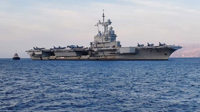 Fransa, Charles de Gaulle u&ccedil;ak gemisini Akdeniz'e g&ouml;nderiyor