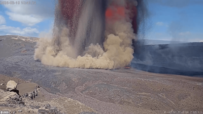 Kilauea Yanardağı yeniden hareketlendi