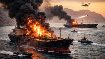 &Uuml;&ccedil; gemi daha vuruldu, petrol i&ccedil;in 200 dolar uyarısı