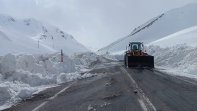 Nisan ayında kar etkili oldu