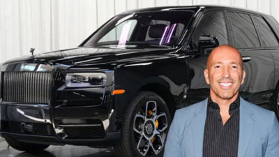 Fenomen emlak&ccedil;ının 500 bin dolarlık otomobili ofisinin &ouml;n&uuml;nden &ccedil;alındı