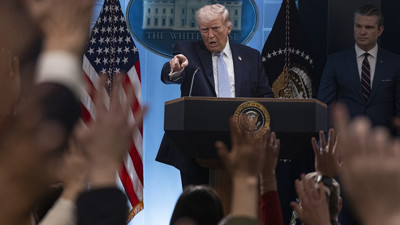 Trump'tan gözdağı niteliğinde paylaşım: Fırtına öncesi sessizlik