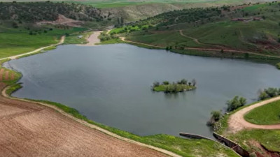 Kırıkkale’de kuruyan göletler yağışlarla yeniden doldu: Çiftçinin yüzü güldü