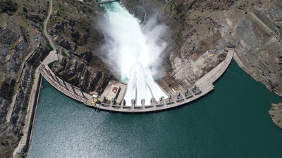 T&uuml;rkiye'de nisanda hidrolik santrallerden elektrik &uuml;retimi t&uuml;m zamanların en y&uuml;ksek seviyesine ulaştı