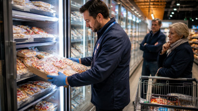 Dondurulmuş pizza atıştırmalıklarında metal parça alarmı