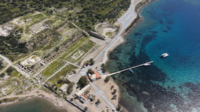 Knidos yenilendi! Tarihi kentte yeni gezi rotaları ve çevre düzenlemesi tamamlandı