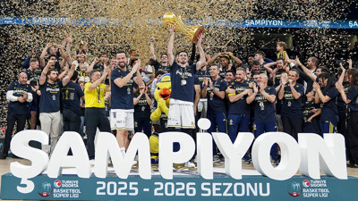 Basketbol S&uuml;per Ligi'nde şampiyon Fenerbah&ccedil;e Beko!