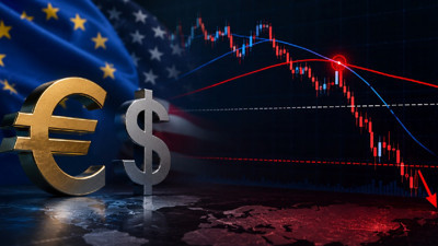 Dolar/Euro'da ölüm kesişimi