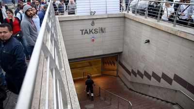 Taksim ve Şişhane metro istasyonları bugün kapalı