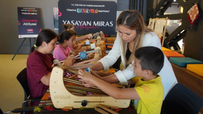 Binlerce yıllık dokuma geleneği yeniden hayat buldu