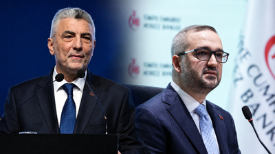 Bakan Bolat ve TCMB Başkanı Karahan bir araya geldi: İhracat, ithalat ve k&uuml;resel ekonomi değerlendirildi