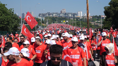 "İrade Bizim, Zafer Bizim" Y&uuml;r&uuml;y&uuml;ş&uuml; tamamlandı