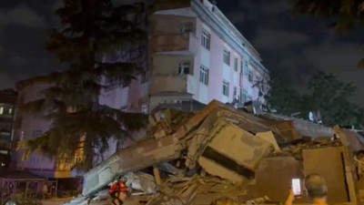 Bahçelievler'de 5 katlı bina çöktü
