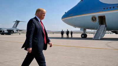 Trump T&uuml;rkiye'den gizli askeri u&ccedil;akla nasıl ayrıldı?