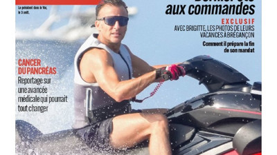 Fransa yangınlarla mücadele ederken Macron'un bu fotoğrafı tepki çekti