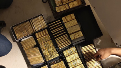 Alihan Kuriş operasyonunda k&uuml;l&ccedil;e k&uuml;l&ccedil;e altın bulundu