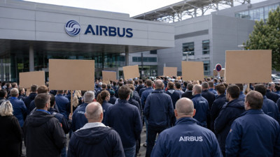 Çalışanlar greve çıktı, Airbus geri adım attı